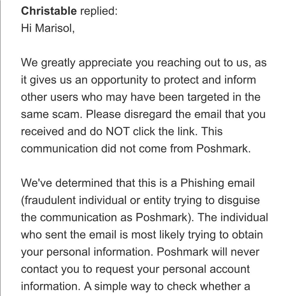 ❗️❌POSHERS BEWEAR!!!!!❌❗️🚫 - Picture 3 of 3
